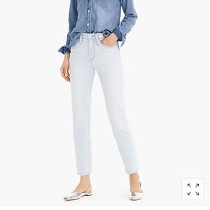 NWT - JCREW - Point Sur Mom Jean Indigo Ice - 29
